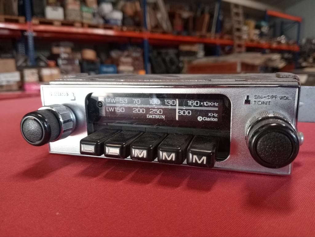 Clarion – Datsun oldtimerradio
RN358M
Jaren 70, Gebruikt, Ophalen of Verzenden, Nb, Clarion Datsun