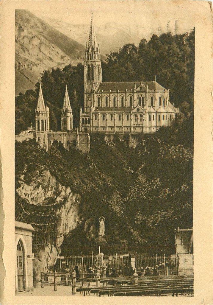 701-455-019 Lourdes, Verzamelen, Ophalen of Verzenden, Voor 1920, Frankrijk