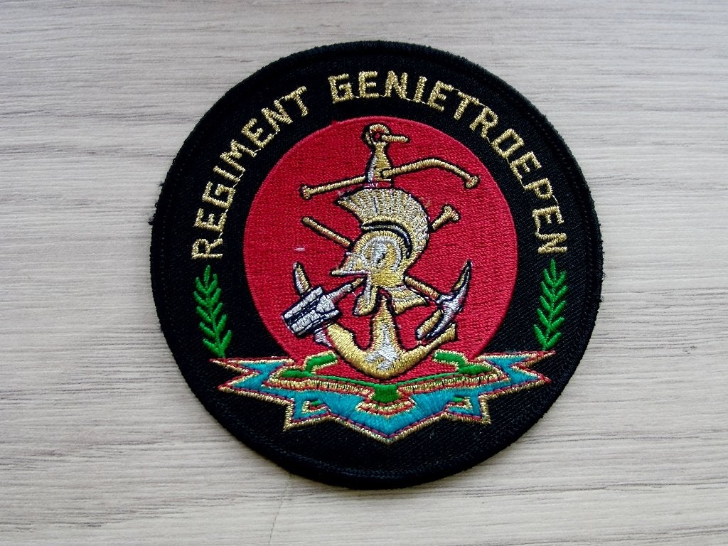 Patch Regiment Genietroepen, Verzenden, Landmacht, Nederland, Embleem of Badge