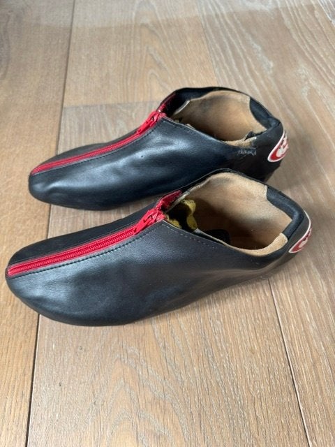 Groothuis schaatsen GB 17 zwart/rood maat 38, Sport en Fitness, Schaatsen, Klapschaats, Zo goed als nieuw, Noren, Ophalen