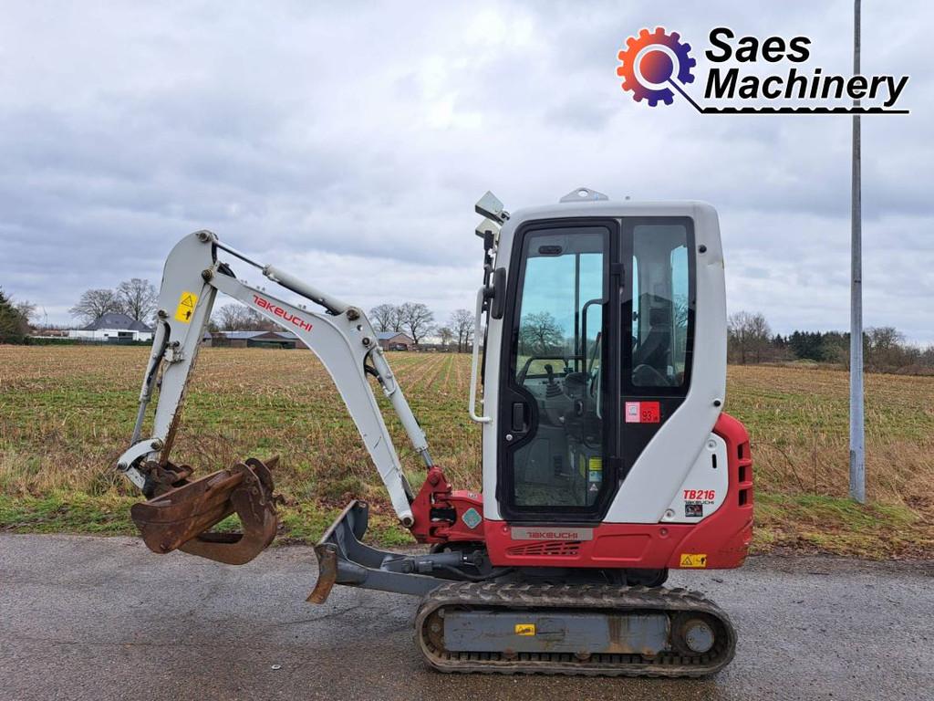 Takeuchi TB216 - Minigraver (bj2020), Graafmachine