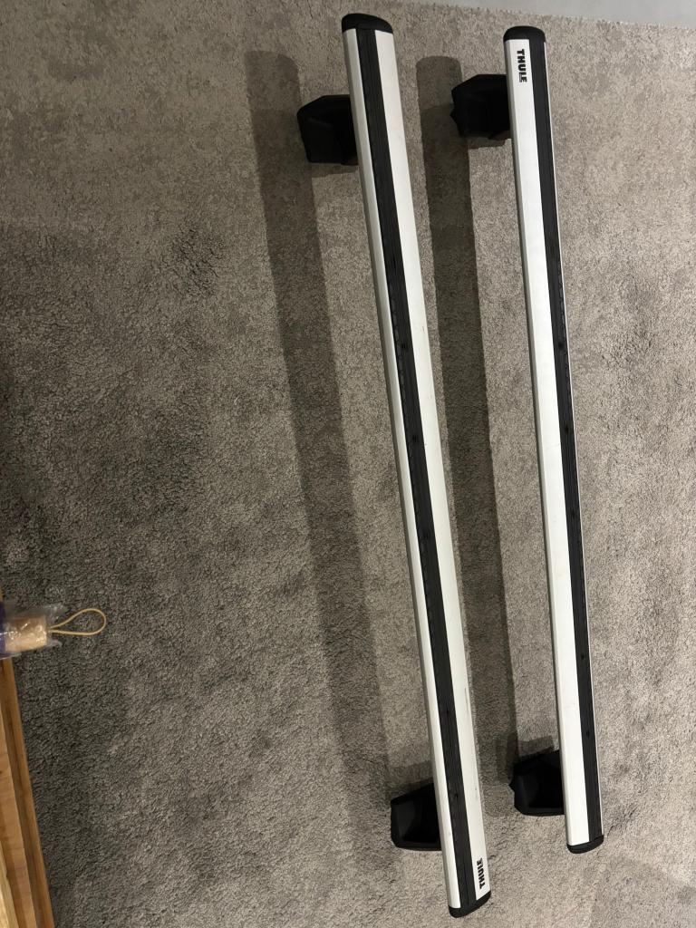 Set Thule EVO Wingbar dakdragers, Auto diversen, Ophalen, Zo goed als nieuw