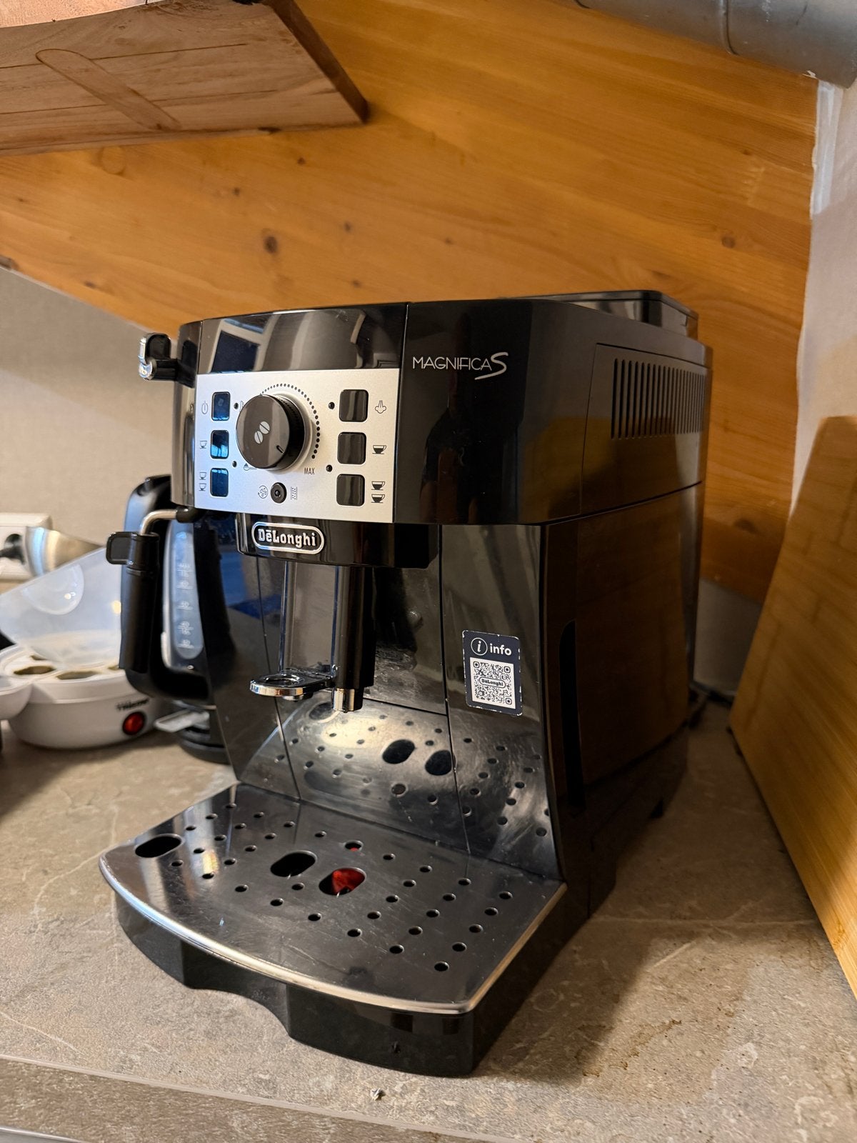 De'Longhi Magnifica S ECAM20.110.B - Zeer nette staat, Koffiemachine, Koffiebonen, Zo goed als nieuw, Ophalen