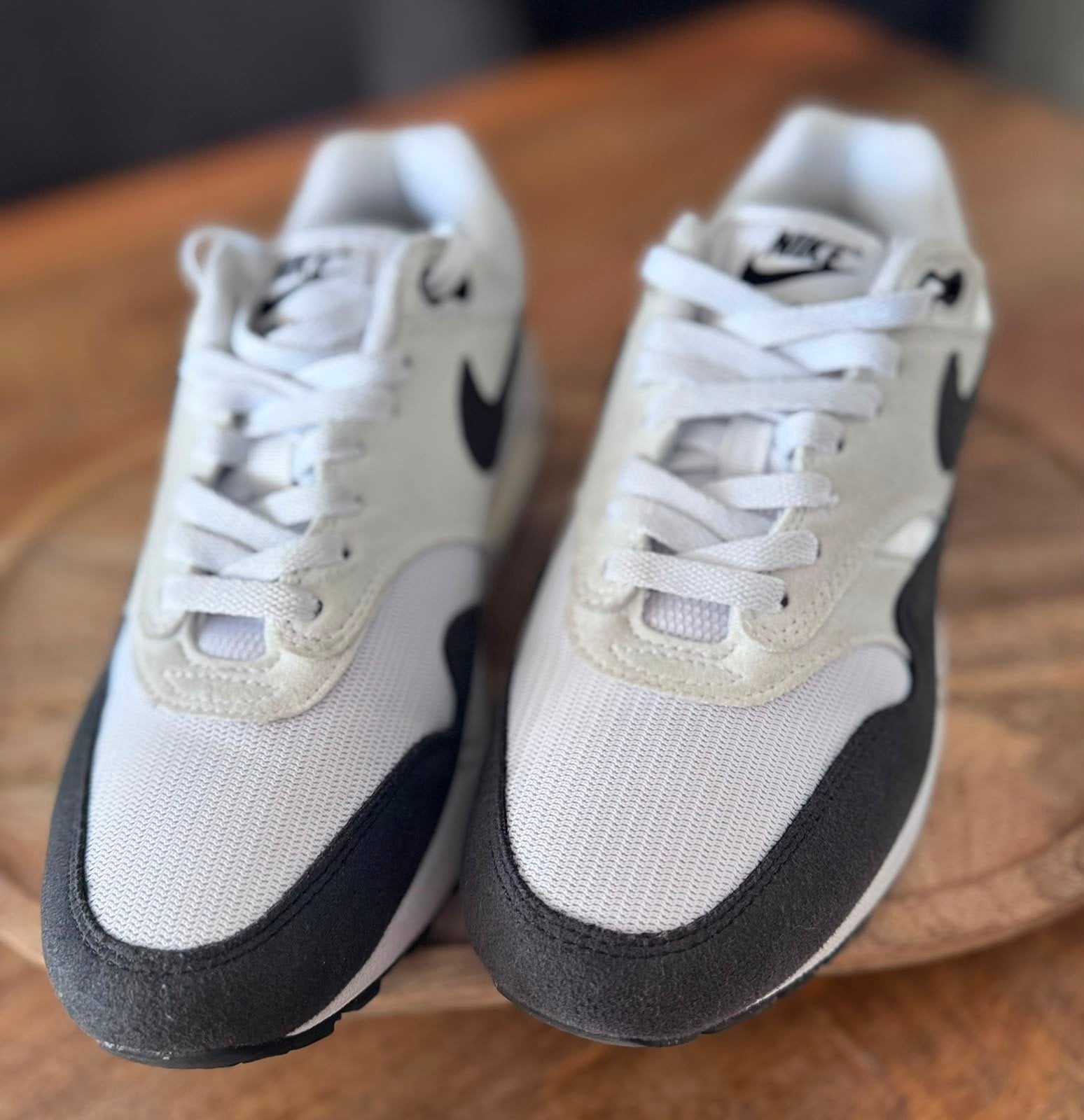 Nike Air Max 1 White/Black Neutral Grey (Dames) Maat 39, Kleding | Dames, Schoenen, Wit, Nike, Ophalen of Verzenden, Sneakers of Gympen