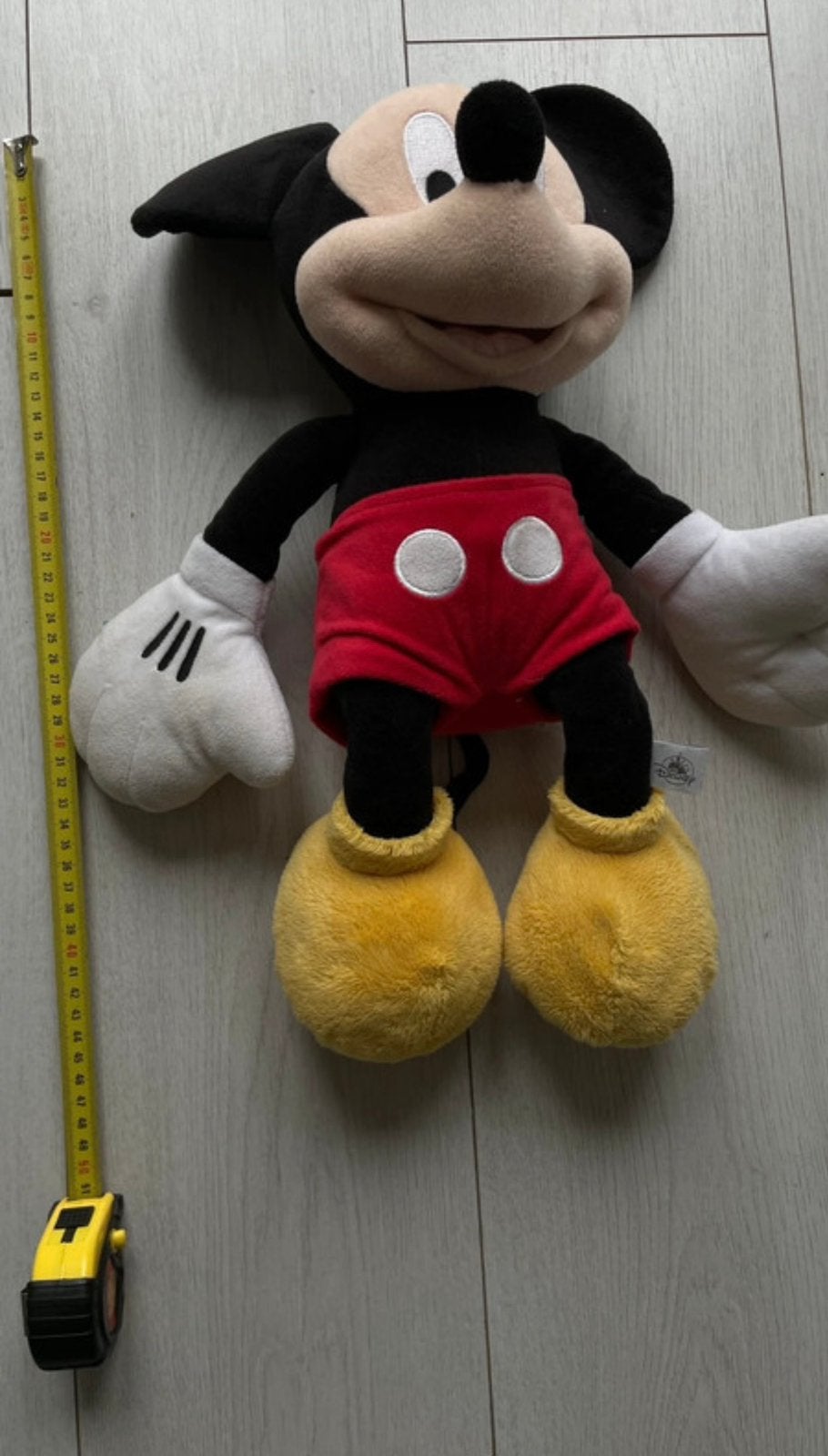 Mickey Mouse knuffel, Kinderen en Baby's, Speelgoed | Knuffels en Pluche, Ophalen, Zo goed als nieuw, Overige typen