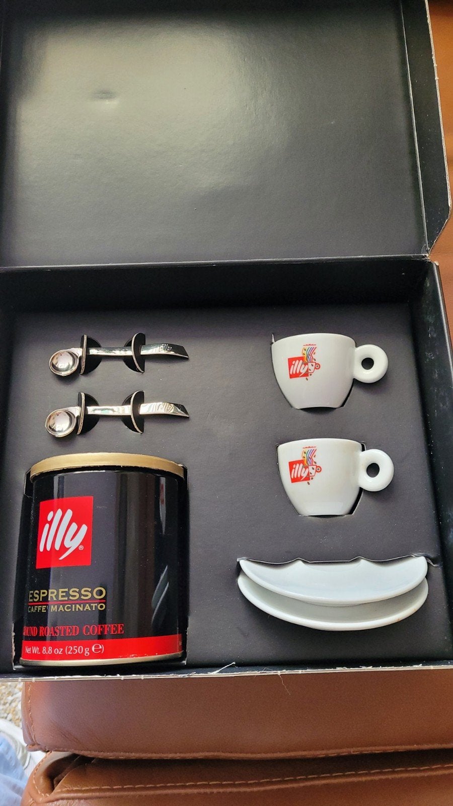 Illy Art Collection Espresso geschenkset - Zo goed als nieuw, Ophalen of Verzenden, Zo goed als nieuw, Illy, Kop(pen) en/of Schotel(s)
