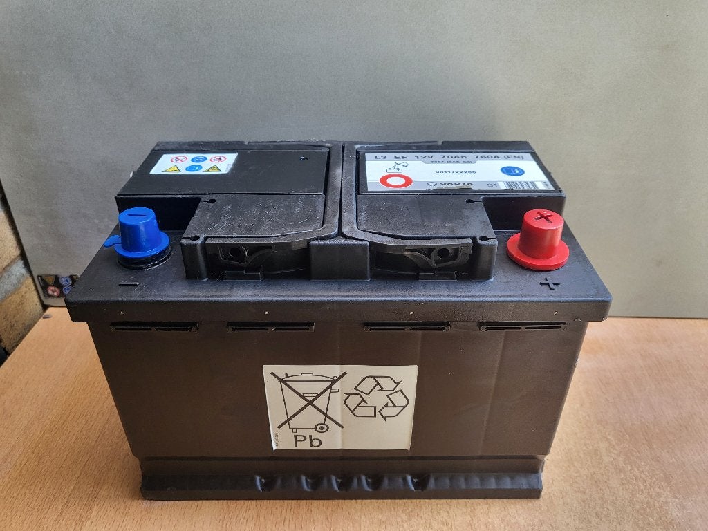 Battery VARTA EF 12V--70Ah--760A, Auto diversen, Ophalen