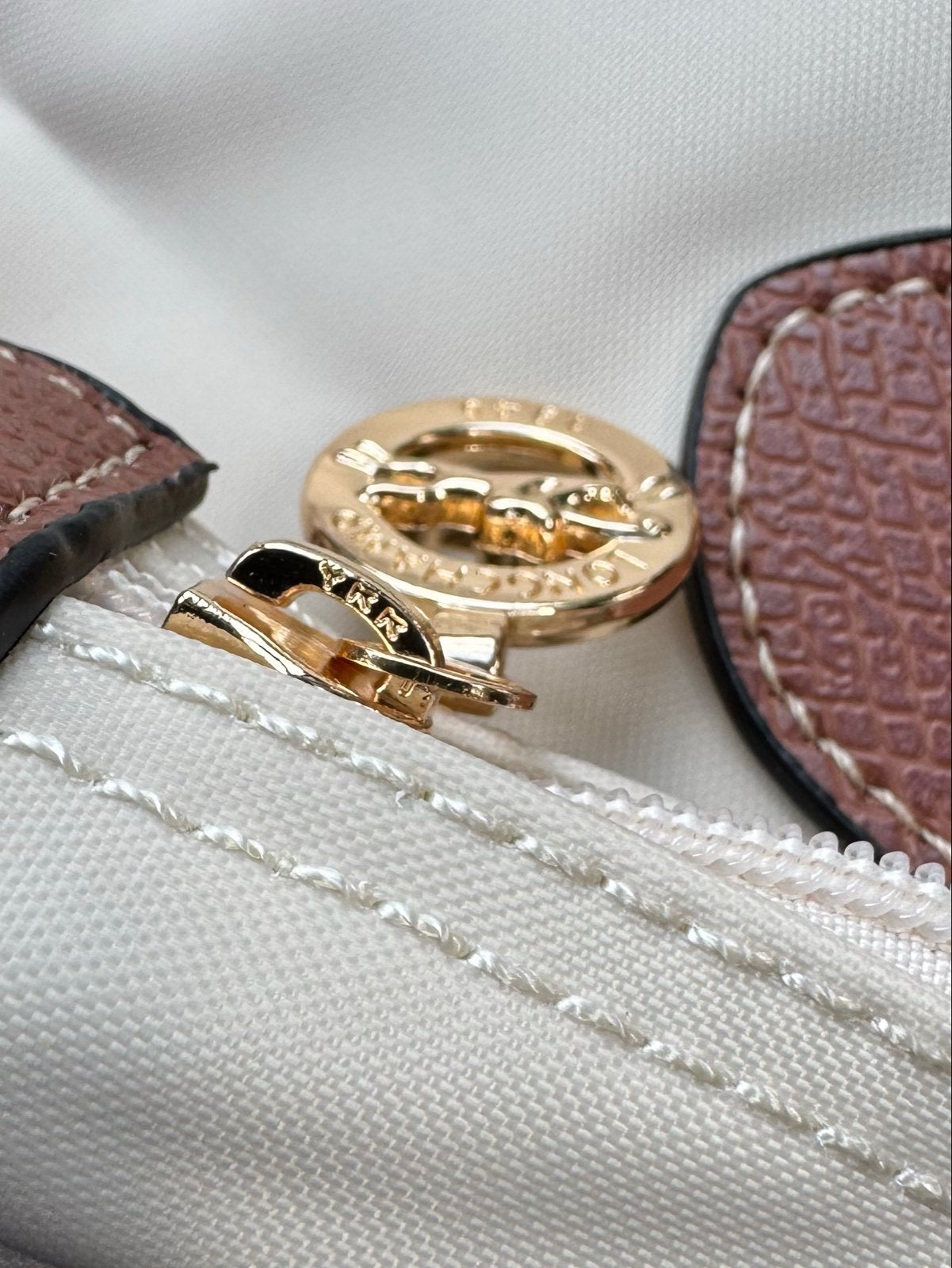 Longchamp Le Pliage - Paper - Size L en M - Nieuw, Sieraden, Tassen en Uiterlijk, Verzenden, Nieuw, Beige, Shopper