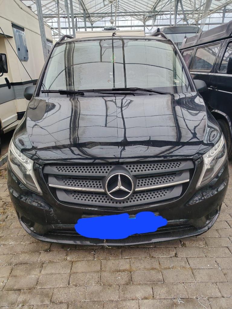 Mercedes-Benz Vito Tourer 114BlueTEC XL 136pk 7G-TRONIC Plus, Auto's, Zwart, 2000 kg, Zwart, Origineel Nederlands