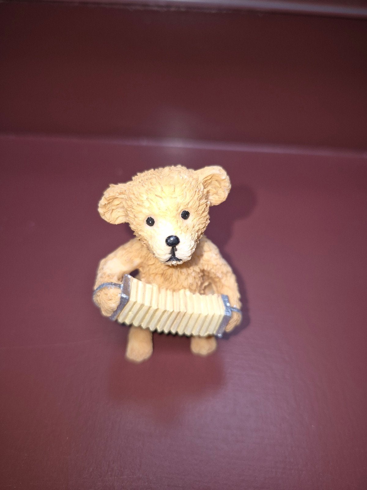 Cherished Teddies Beeldje met Accordeon, Ophalen of Verzenden