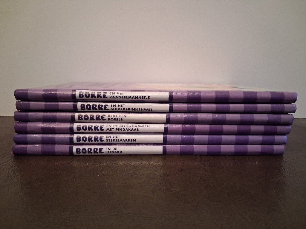 6 Borre boekjes voor de groepen 1 en1/2 in prima staat, Boeken, Ophalen of Verzenden, Zo goed als nieuw, Fictie algemeen