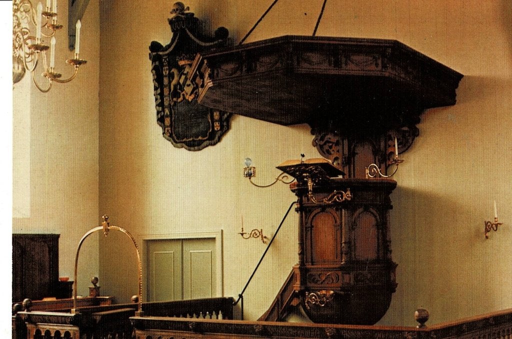 Giessenburg, interieur Kerk, Verzenden, Ongelopen, Zuid-Holland