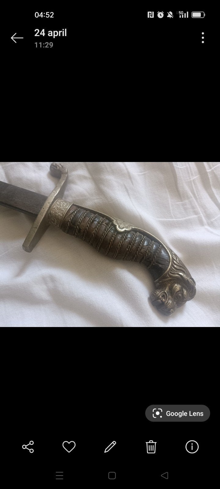 Sabel 19e eeuw, Ophalen of Verzenden