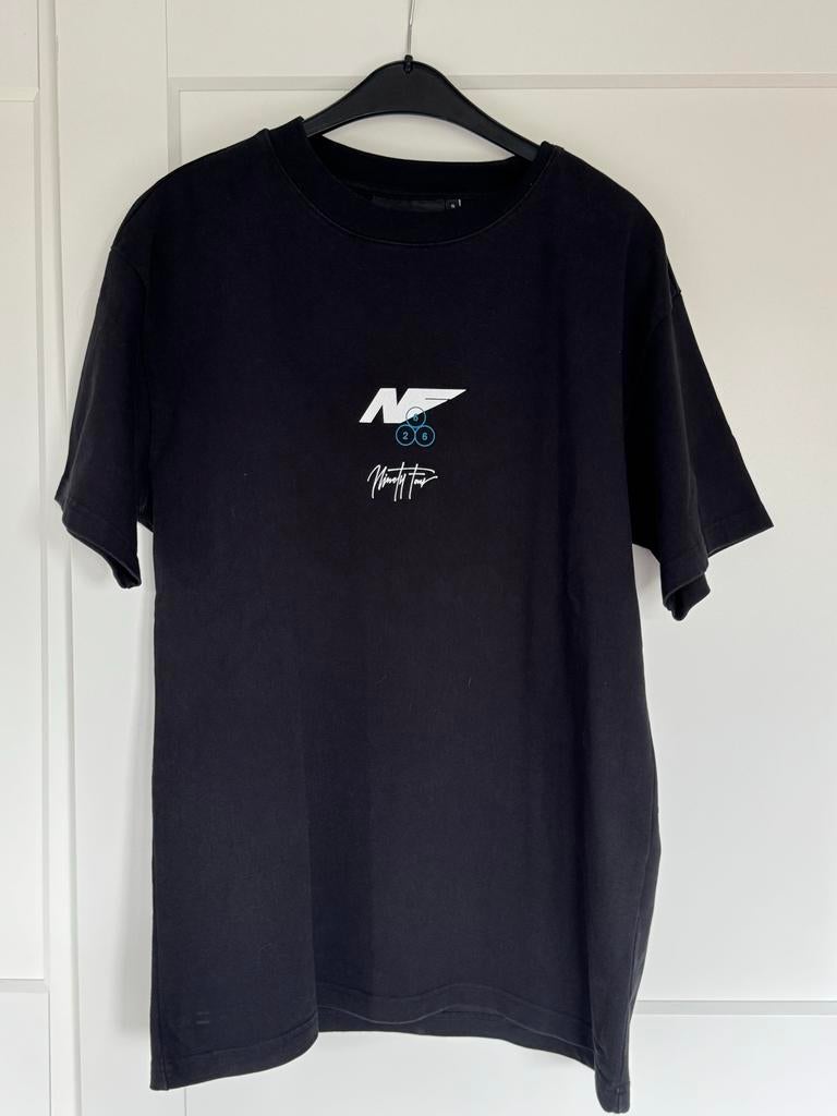 Ninety Four T-shirt Zwart Maat S (valt groot), Ophalen of Verzenden, Zo goed als nieuw, Maat 48/50 (M), Zwart
