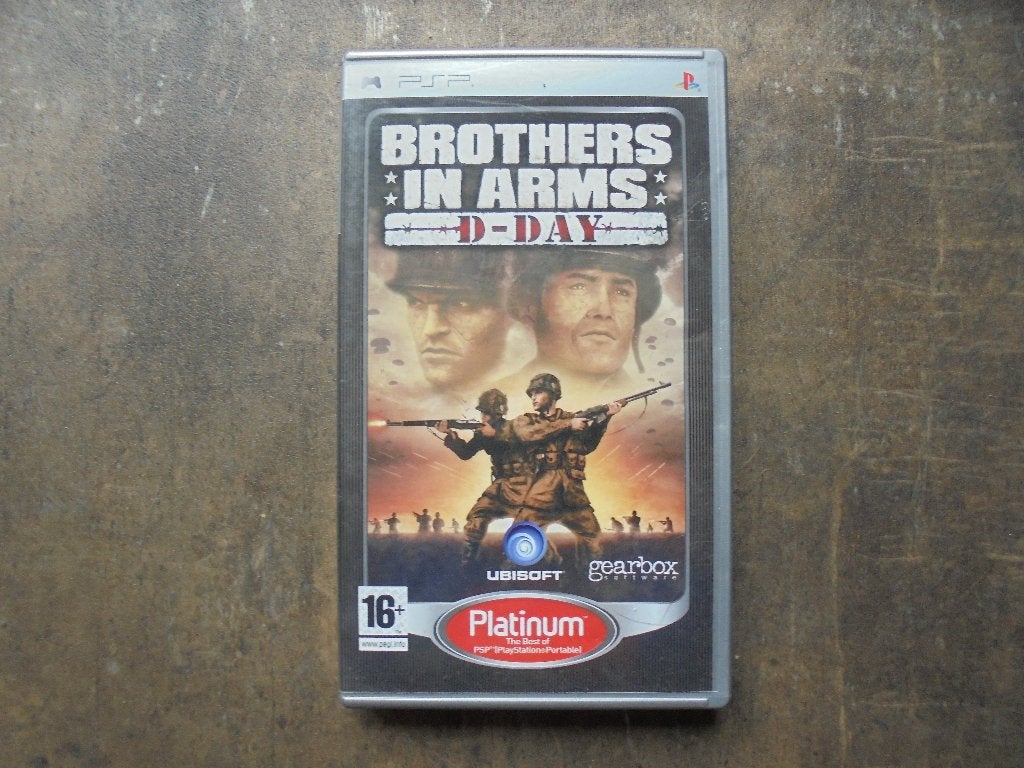 Brothers In Arms D-Day voor PSP (zie foto's), Gebruikt, Shooter, 1 speler, Ophalen of Verzenden