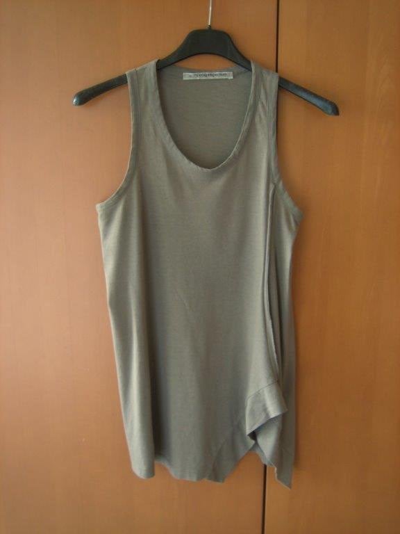 Aparte grijze tuniek-top CORA KEMPERMAN maat S snazzeys, Kleding | Dames, Maat 38/40 (M), Ophalen of Verzenden, Zonder mouw, Grijs