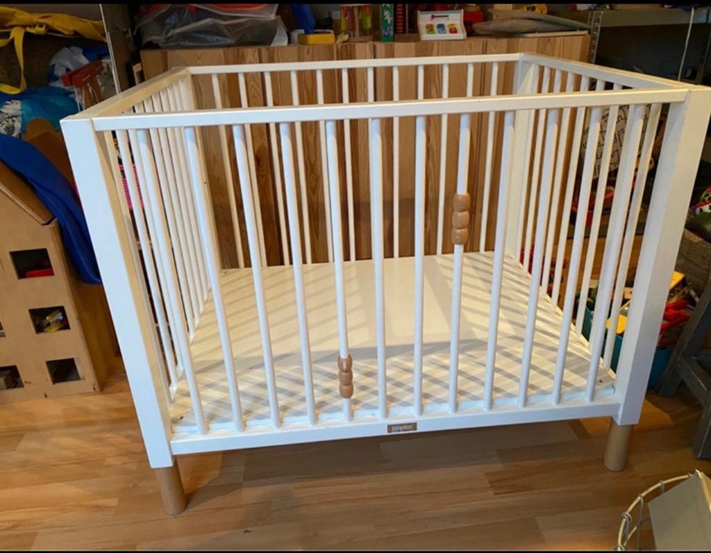 Bopita Quinn Box - Wit / Naturel, Kinderen en Baby's, Boxen, Ophalen, Gebruikt, Vierkant