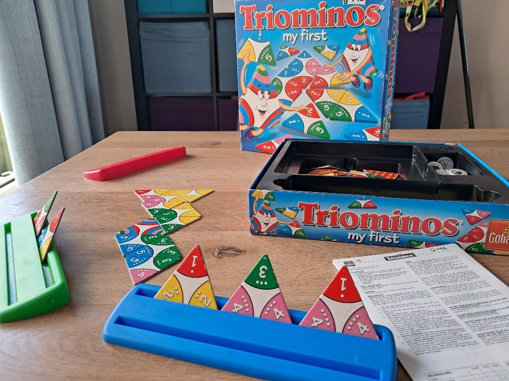 My first Triominos, Drie of vier spelers, Ophalen, Gebruikt, Goliath