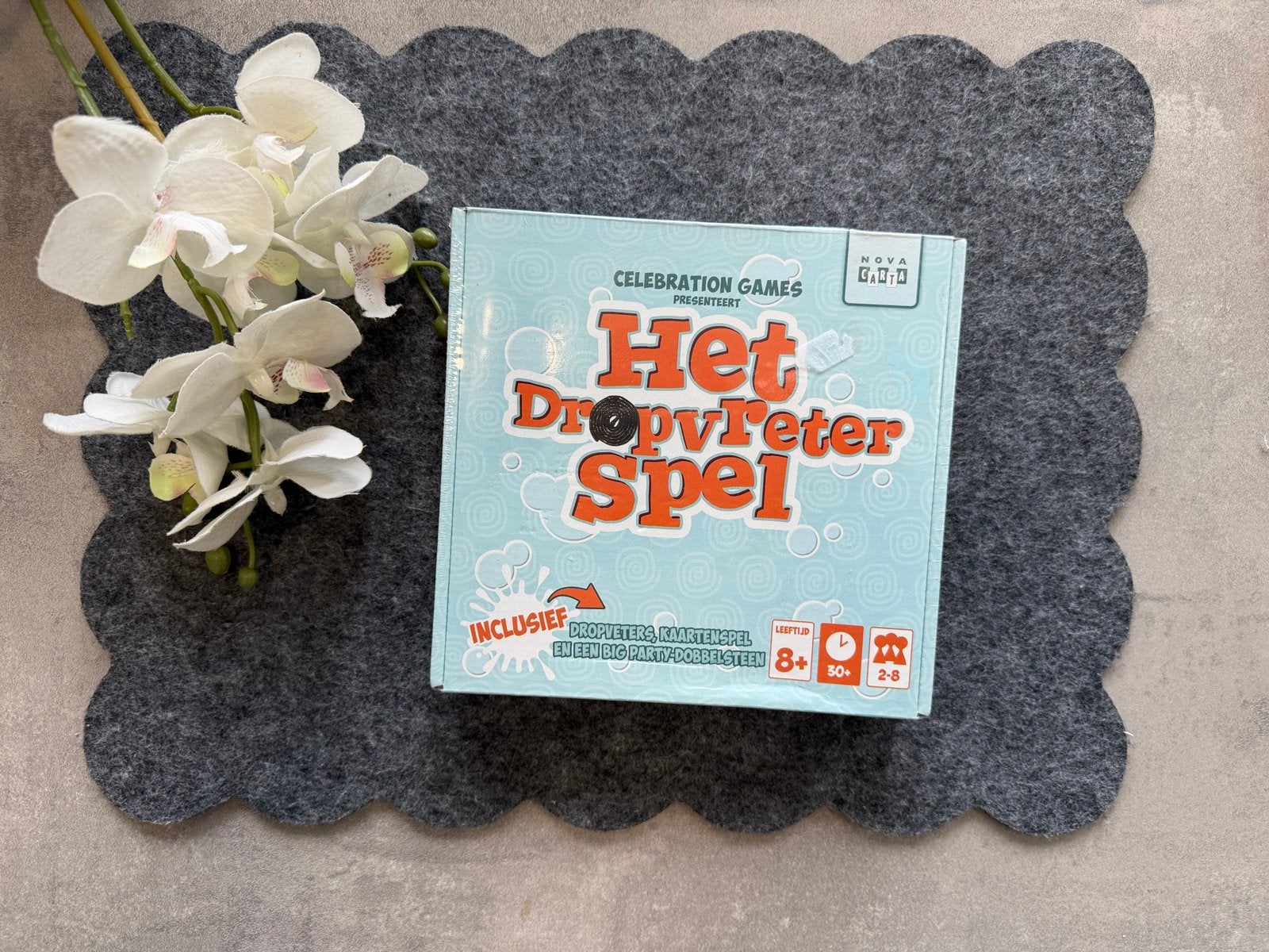 Het Dropveter Spel - Nieuw en Geseald - Nova Carta, Hobby en Vrije tijd, Een of twee spelers, Ophalen of Verzenden, Nieuw