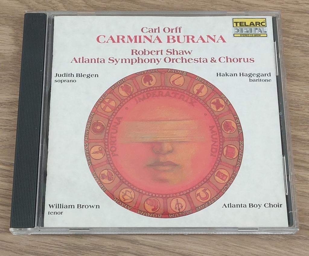 Carl Orff - Carmina Burana CD - Atlanta Symphony Orchestra, Cd's en Dvd's, Ophalen of Verzenden