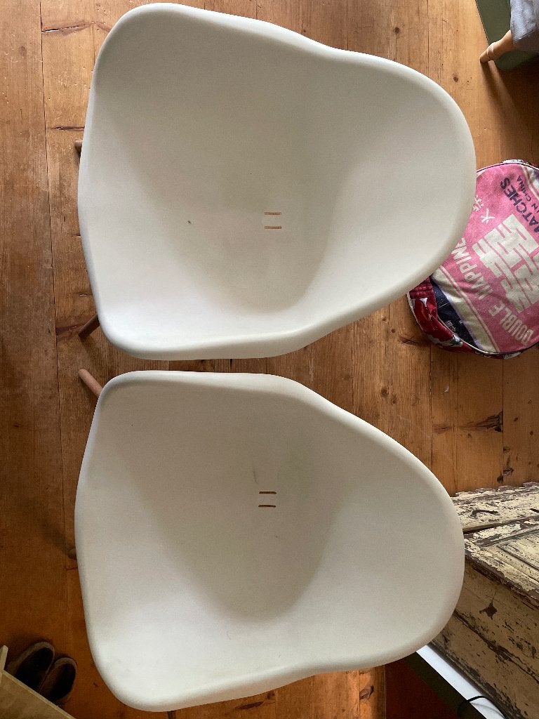 IKEA stoelen, Ophalen, Gebruikt, Twee, Wit