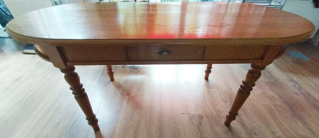 Tafel, Ophalen, Gebruikt, Eikenhout, 50 tot 100 cm