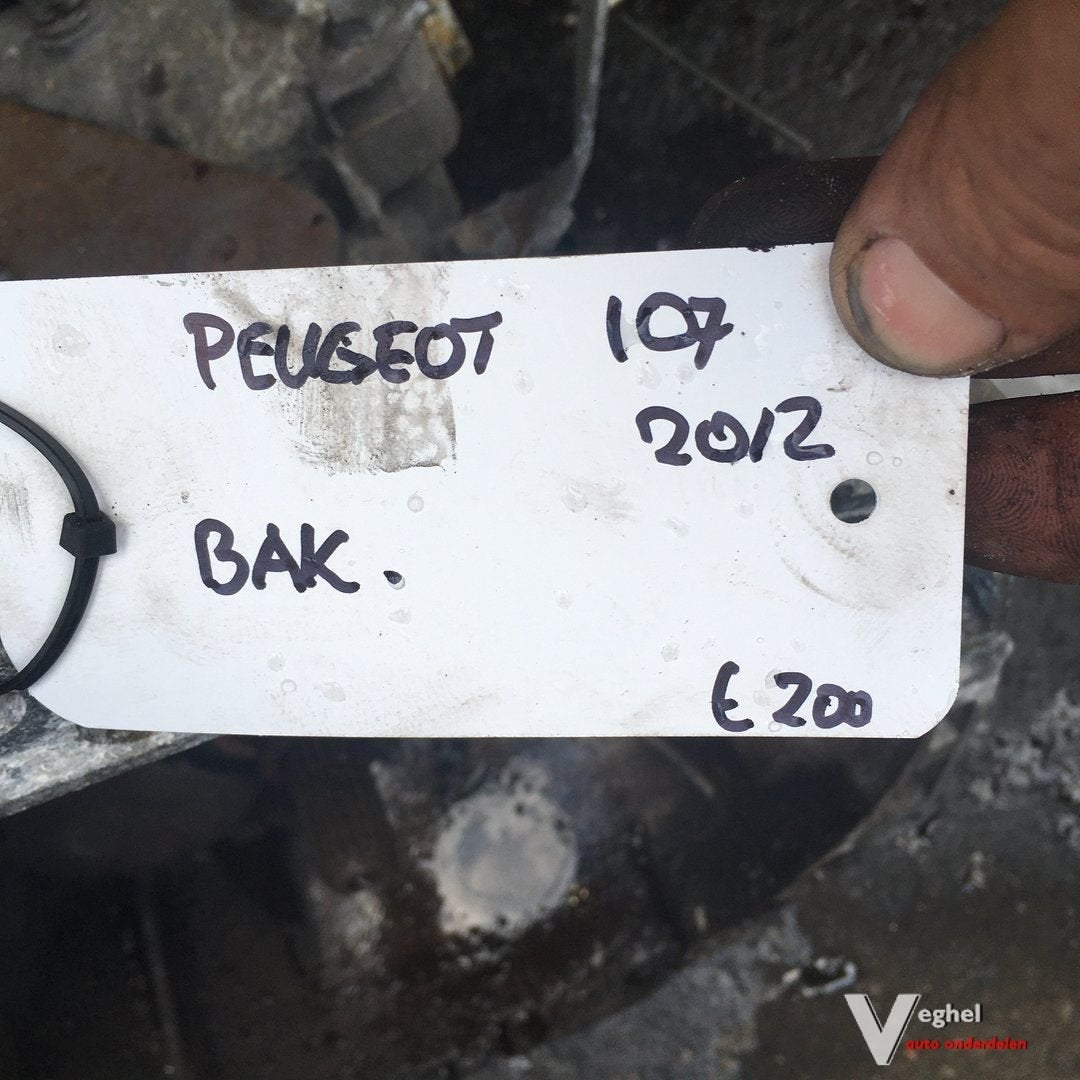 Peugeot 107 1.0 B 5drs 2012 2500073  Versnellingsbak, Auto-onderdelen, Ophalen, Gebruikt, -, -