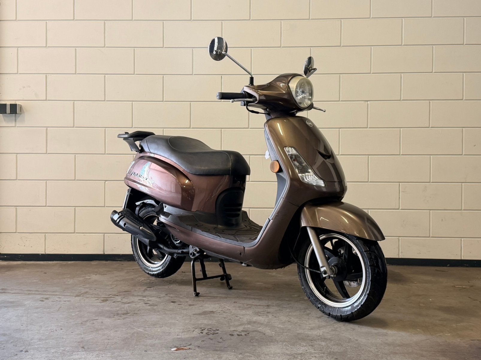 Sym Fiddle 2 2017 23.000km scooter bromscooter brom, Ophalen, Maximaal 45 km/u, Zo goed als nieuw, Benzine