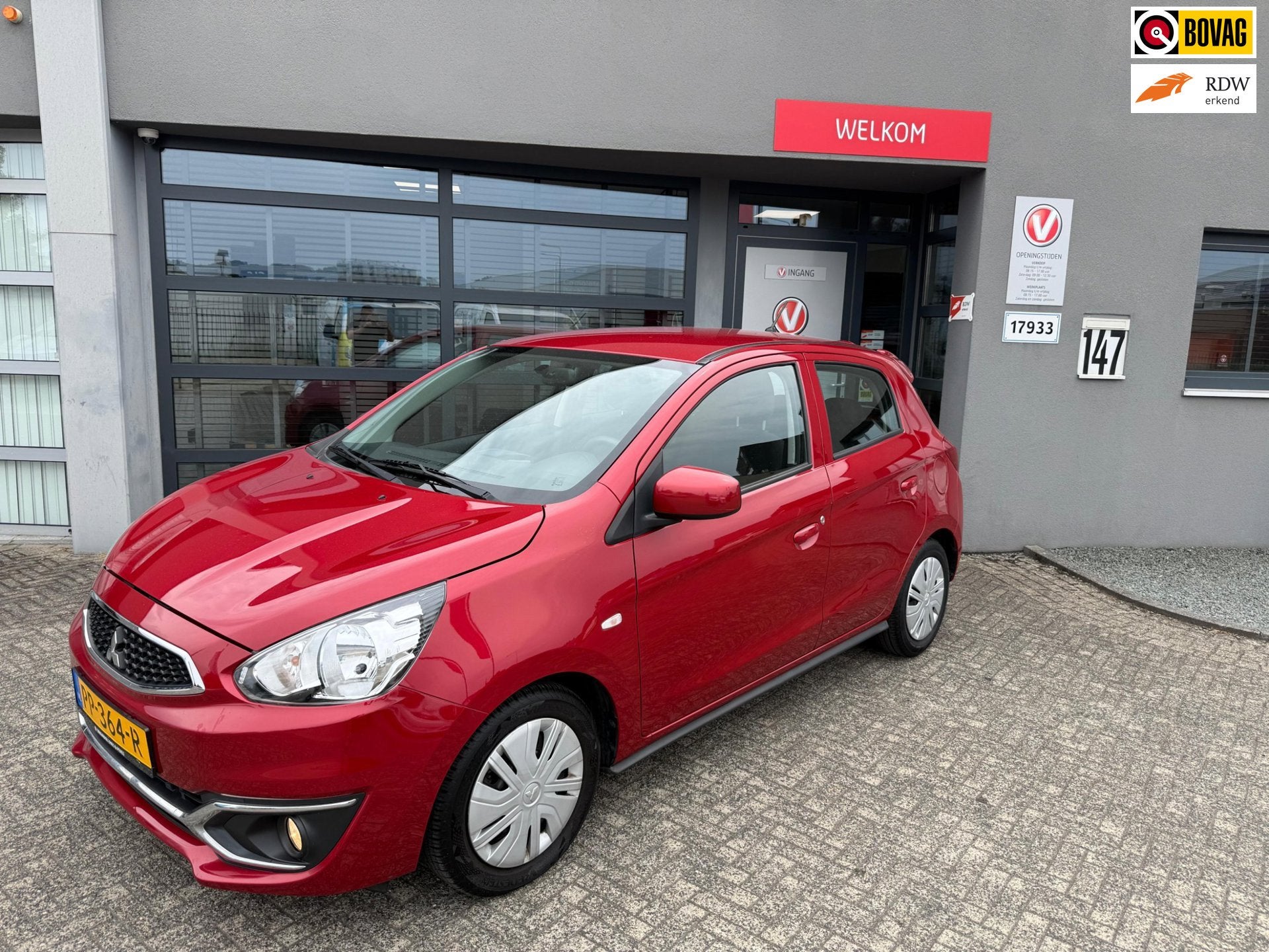 Mitsubishi Space Star 1.0 Cool+, Auto's, Stof, Gebruikt, Euro 6, 840 kg