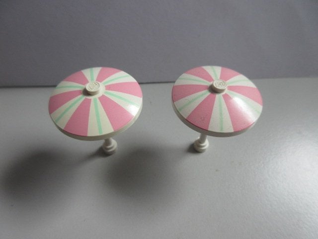 nr. 9938, 2 Paradisa parasolletjes., Ophalen of Verzenden, Gebruikt, Complete set, Lego