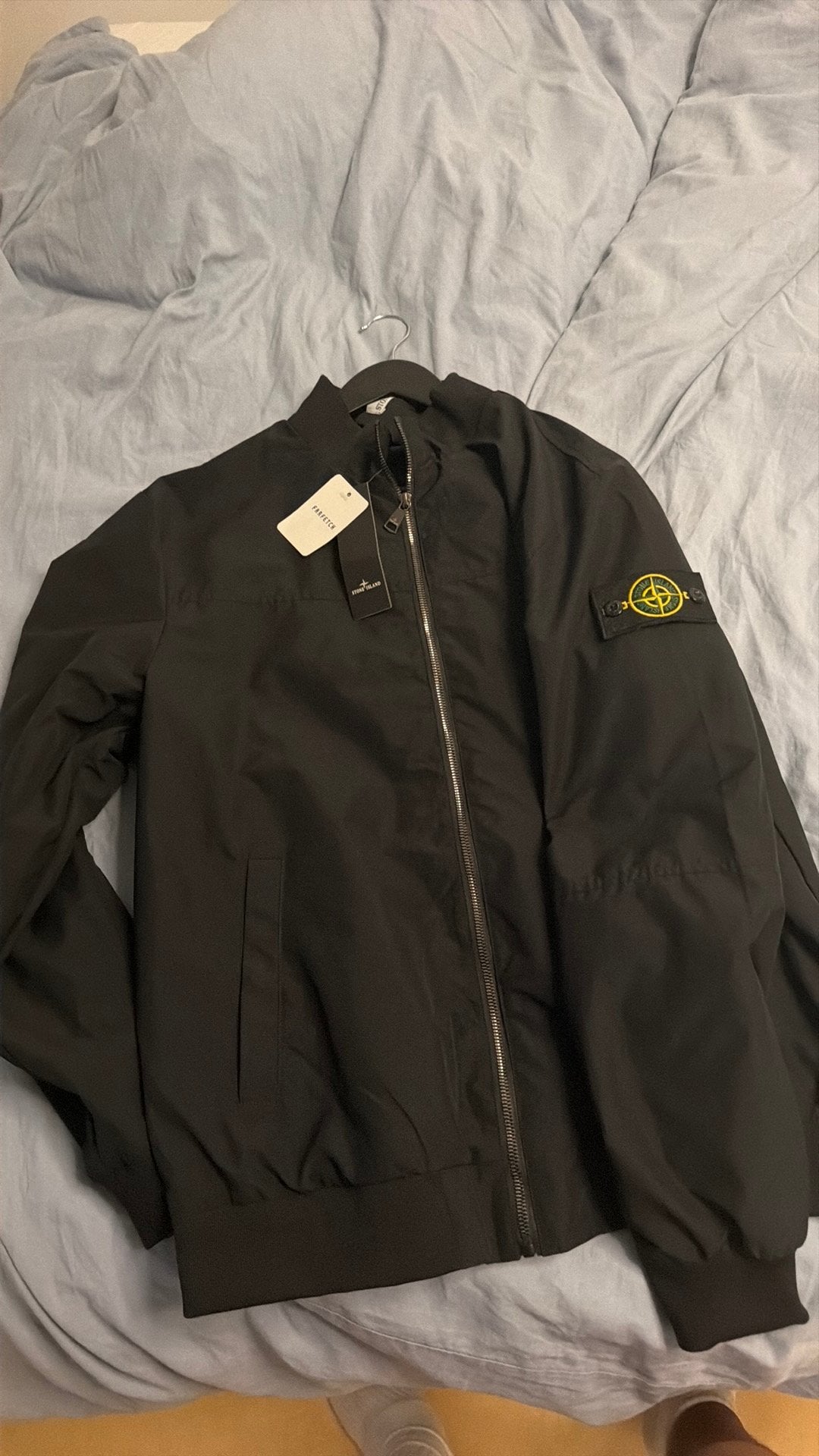 Stone island jas maat xl, Ophalen, Zo goed als nieuw, Maat 56/58 (XL), Zwart