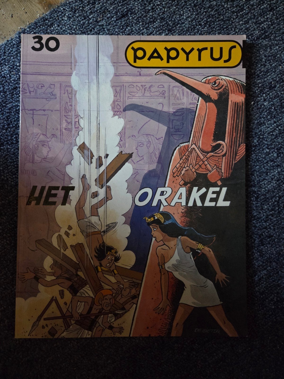 Papyrus 30: Het Orakel - Stripboek, Boeken, Eén stripboek, Ophalen, Gelezen, Lucien de Gieter