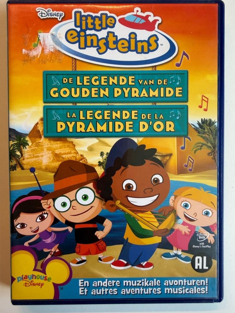Little Einsteins - De Legende Van De Gouden Pyramide DVD | A, Alle leeftijden, Ophalen of Verzenden, Zo goed als nieuw, Amerikaans