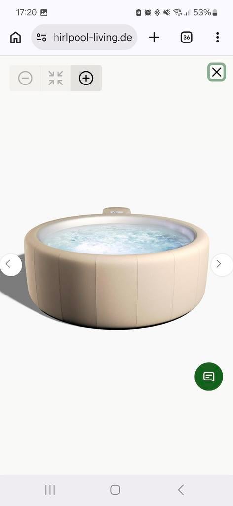 Softub resort 5 a 6 personen almond pearl, Tuin en Terras, Bubbelbaden en Hottubs, Ophalen, Zo goed als nieuw, Filter, Vast