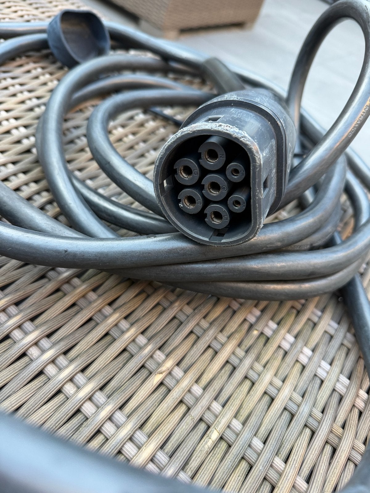 EVBox Elvi 22kW Laadpaal / Wallbox met Laadkabel, Ophalen of Verzenden, Gebruikt, Laadpaal en Laadkabel