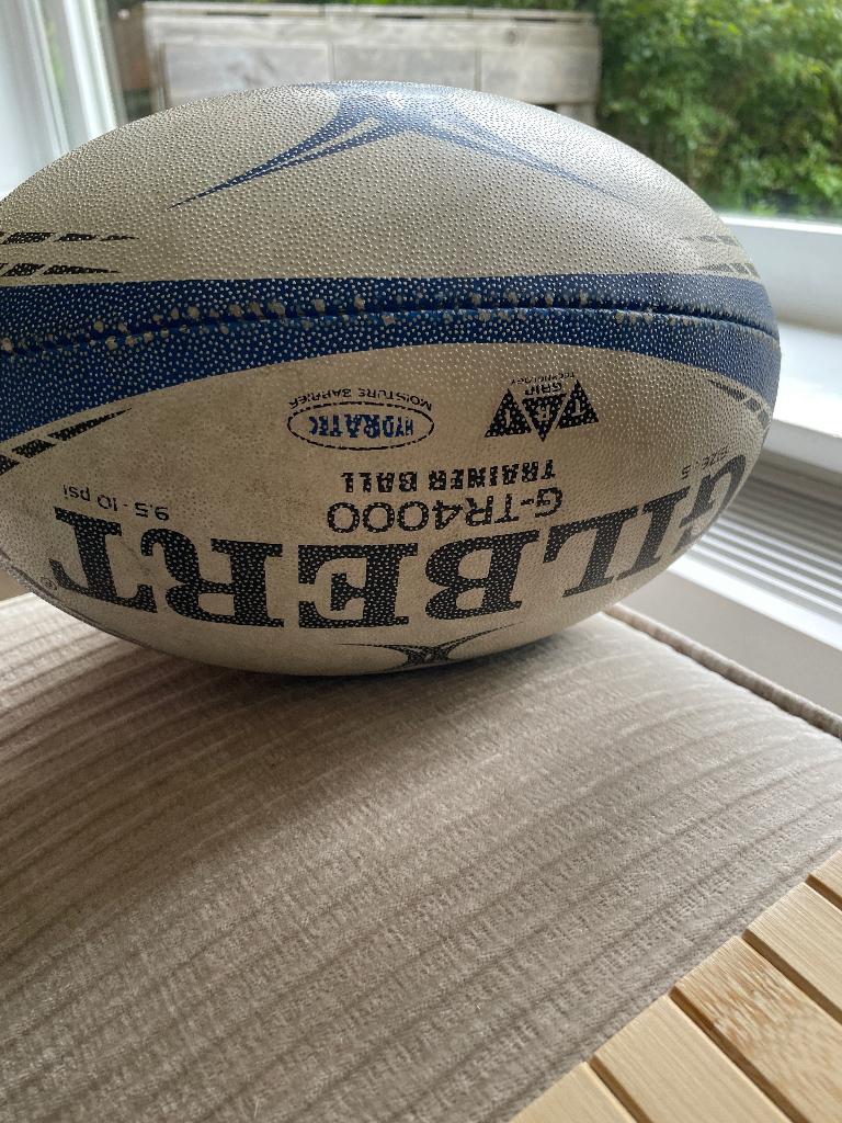 Blauwe rugbybal, Ophalen of Verzenden, Nieuw, Bal