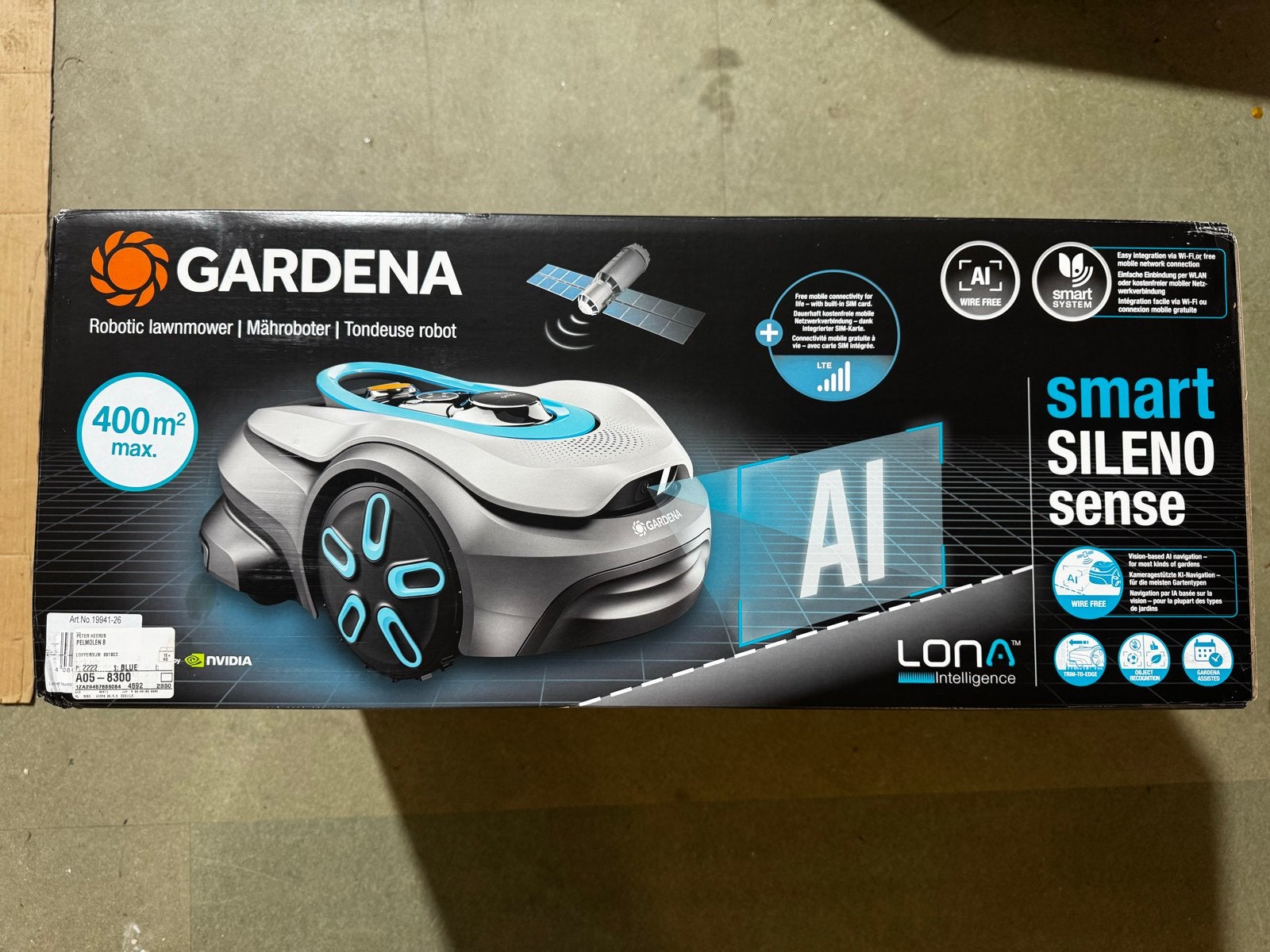 Gardena robot grasmaaier - Nieuw in doos, Ophalen, Nieuw, Minder dan 20 cm