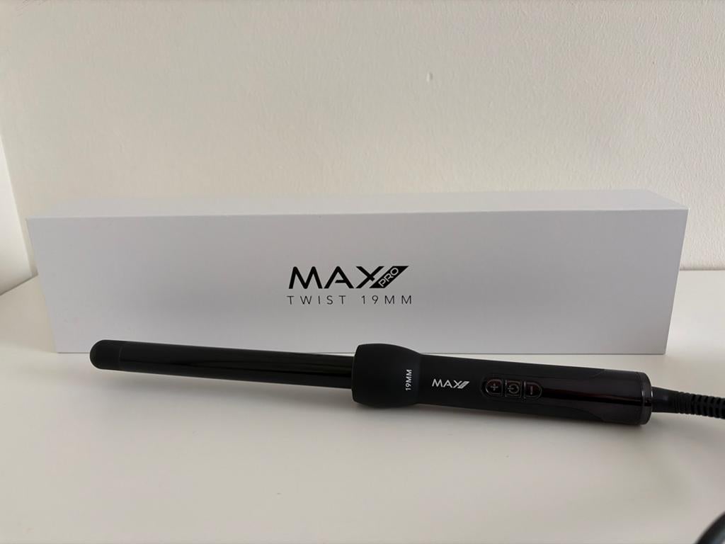 MAX PRO Twist 19MM Krultang - Zo goed als nieuw, Ophalen of Verzenden, Zo goed als nieuw, Krultang of Stijltang