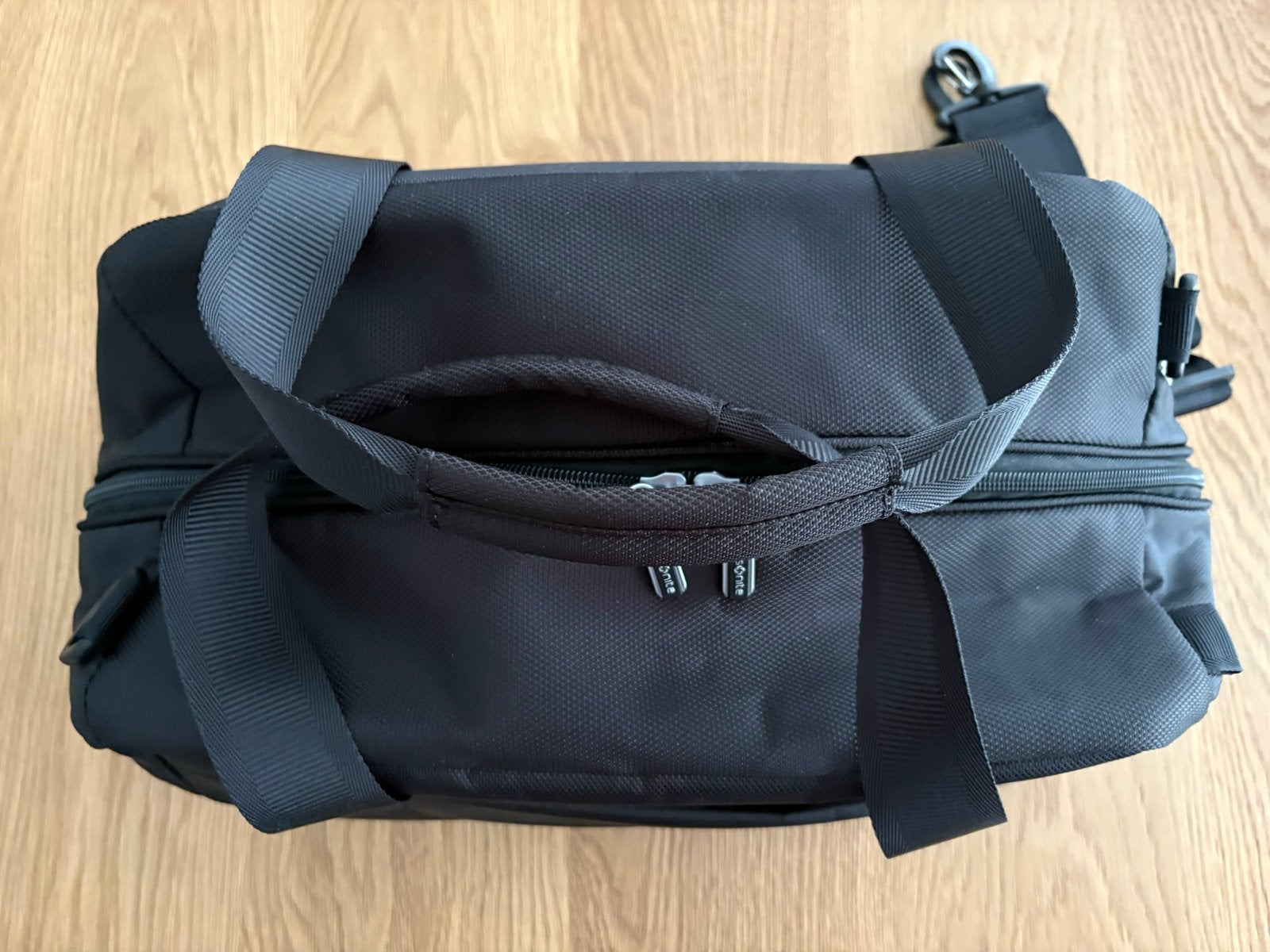 Samsonite reistas/weekendtas zwart, 40 tot 60 cm, 20 tot 30 cm, Zwart, Nieuw