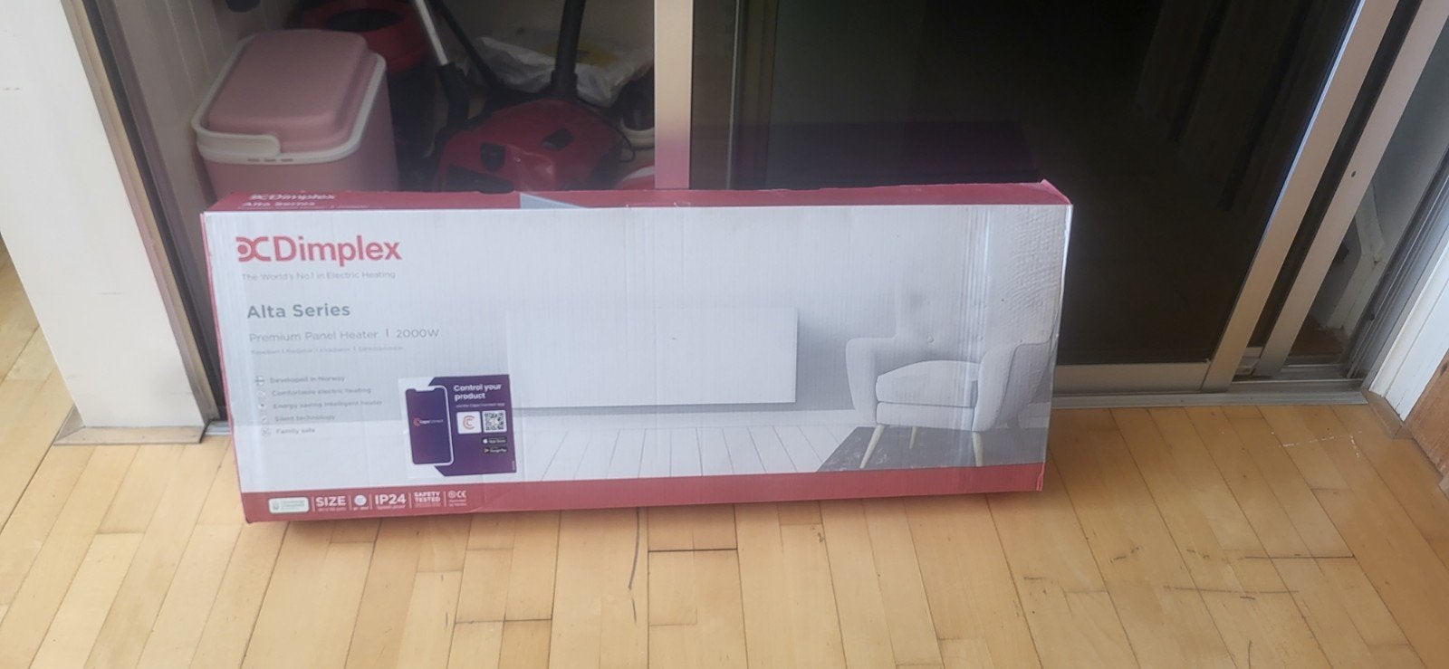 Dimplex Alta Series DTD4R 20 WiFi Heater (2000W), Ophalen, 30 tot 80 cm, Radiator, Nieuw