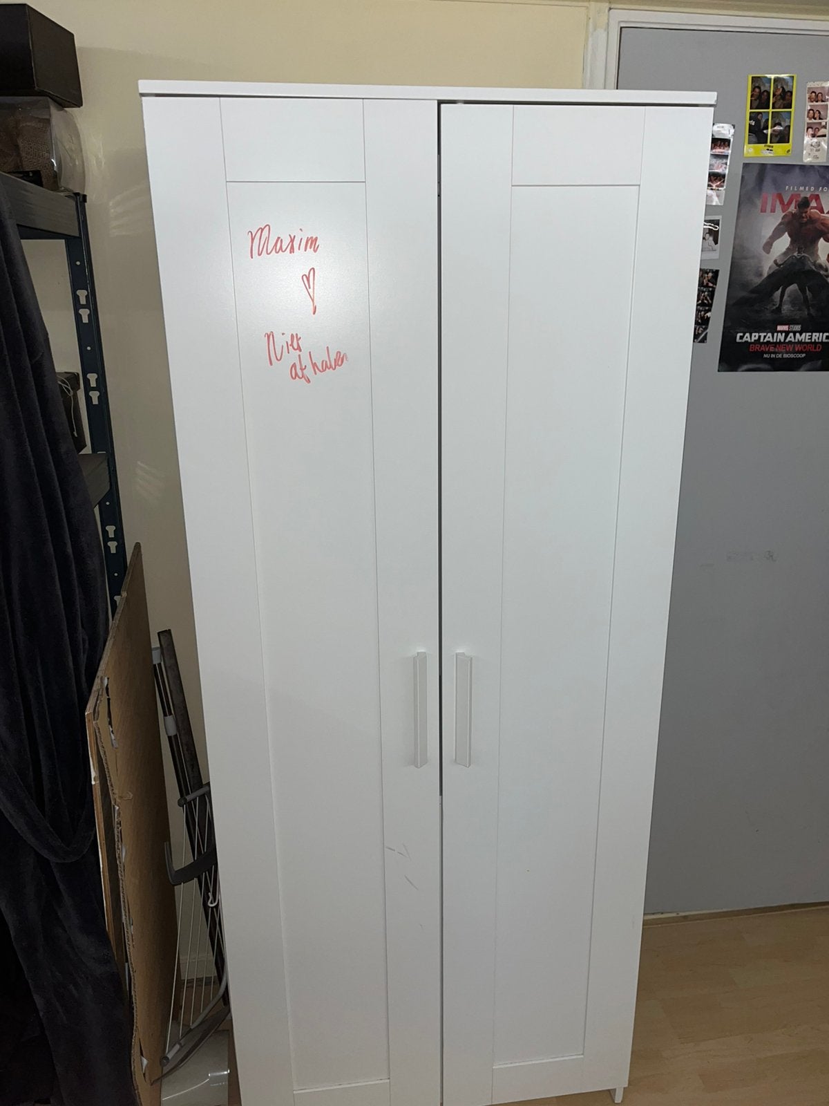 Kleding kast, Huis en Inrichting, Kasten | Lockerkasten, Ophalen, Gebruikt