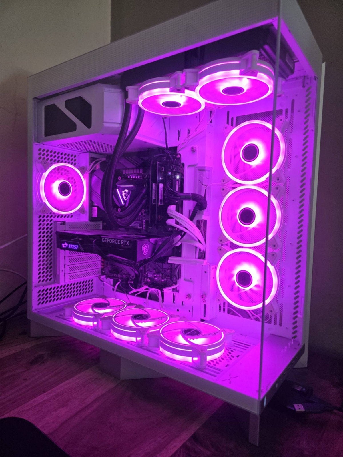 Game pc - computer, Computers en Software, Desktop Pc's, Zo goed als nieuw, 4 Ghz of meer, SSD, Gaming, Ophalen