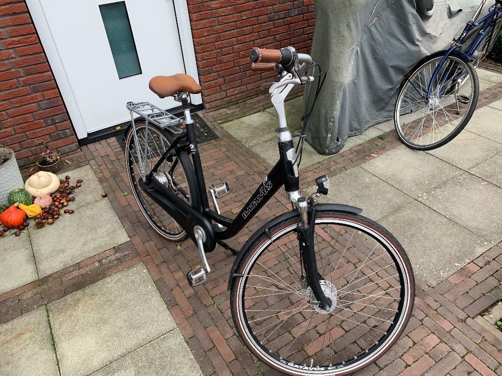 fiets dames Batavus 53, Ophalen, Versnellingen, Batavus, Schijfrem