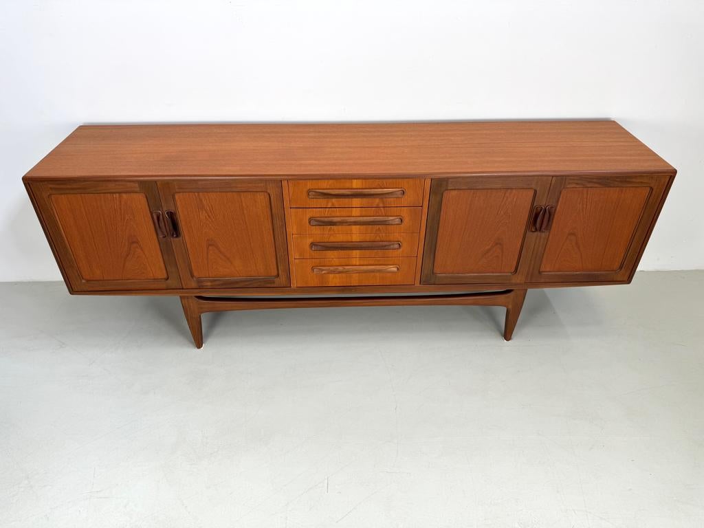 Vintage dressoir G-Plan., Verzenden, Zo goed als nieuw, 25 tot 50 cm, 150 tot 200 cm