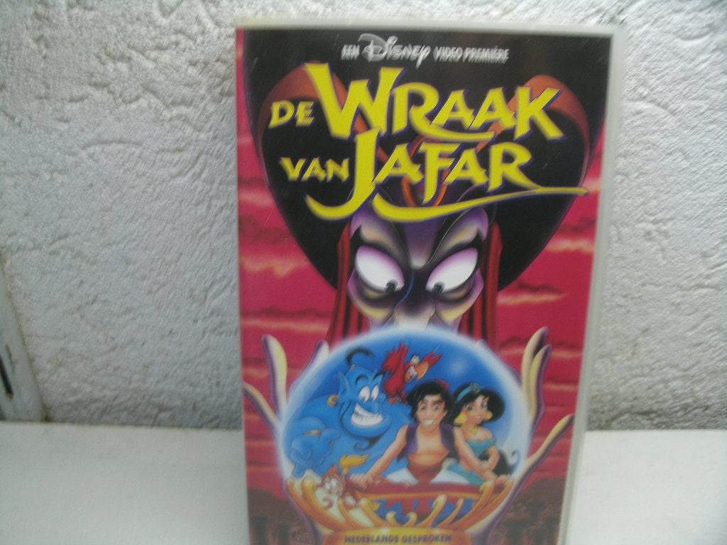 vhs 33a de wraak van jafar, Vanaf 16 jaar, Ophalen of Verzenden, Zo goed als nieuw