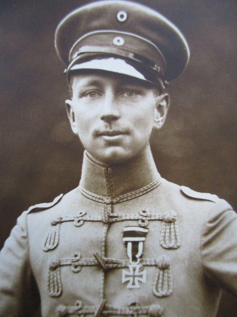 WO1 fotokaart Prinz Joachim met EK2 1915, Verzenden, Landmacht, Duitsland, Foto of Poster