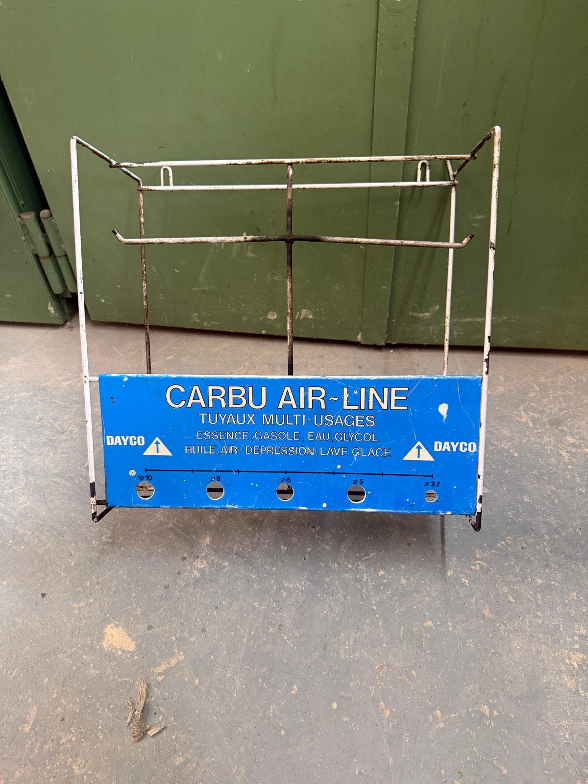 Vintage Carbu Air-Line displayrek - Dayco, Ophalen
