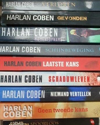6 boeken van Harlan Coben los te koop, zie omschrijving, Ophalen of Verzenden, Harlan Coben