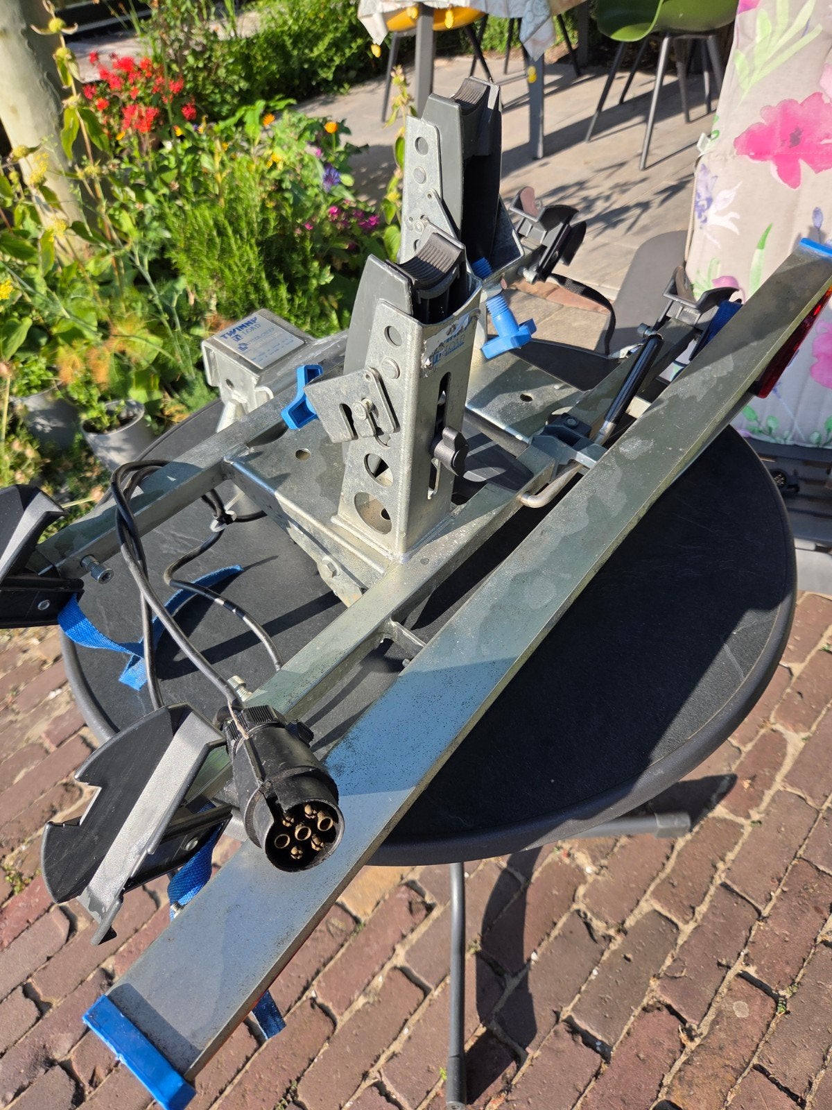 Twinny Load Trekhaakdrager voor 2 fietsen, Ophalen, 2 fietsen, Gebruikt, Trekhaakdrager