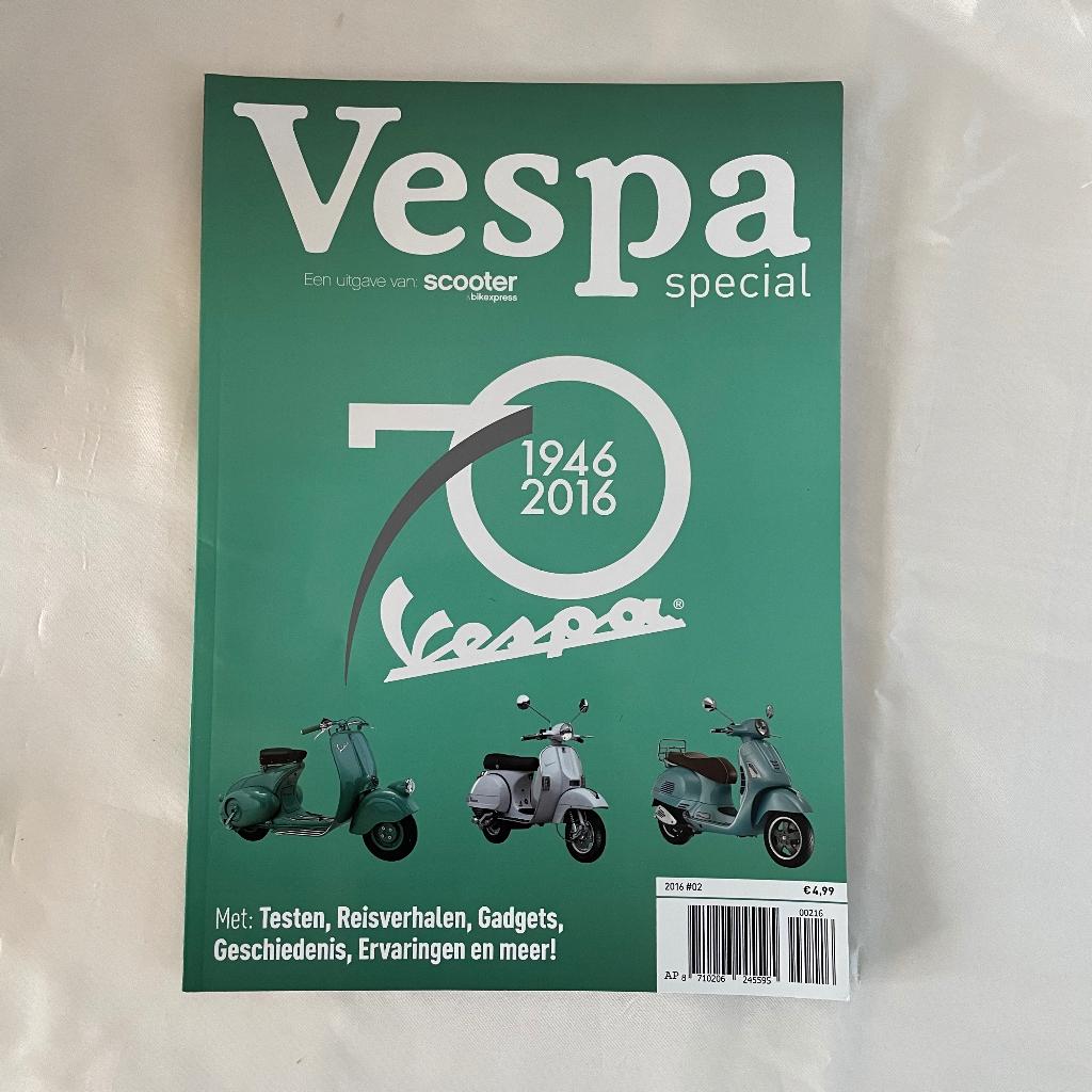 Vespa Special magazine – 70 jaar Vespa (1946–2016), Ophalen of Verzenden, Zo goed als nieuw, Overige typen